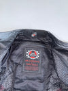Hein Gericke Pro Sports Schoeller Flame Graphic Appliqué Leather Motorsport Racing Jacket (Paded)(M)