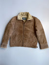 ZUltra Premium Original Pure Sued Leather Jacket (RARE) (Fur Inside) (L)