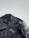 Hein Gericke Black Leather Moto Jacket (S)