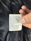 Vintage Genuine Leather Zip Vest – Black – Made in Canada Women’s (XXS)