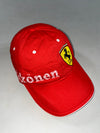 Vintage Scuderia Ferrari x Puma Kimi Räikkönen Red Racing Cap – Official Supplier, Made in Philippines (Adjustable)
