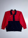 Polo “U.S. Open Polo Team” Colorblock Jacket – Red/Navy, (M)