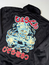 Oniarri Jizo Japanese Embroidered Track Jacket – Black & Gold (XL)