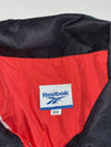 Reebok Vintage Spell-Out Windbreaker Jacket – Red/Black (XL)
