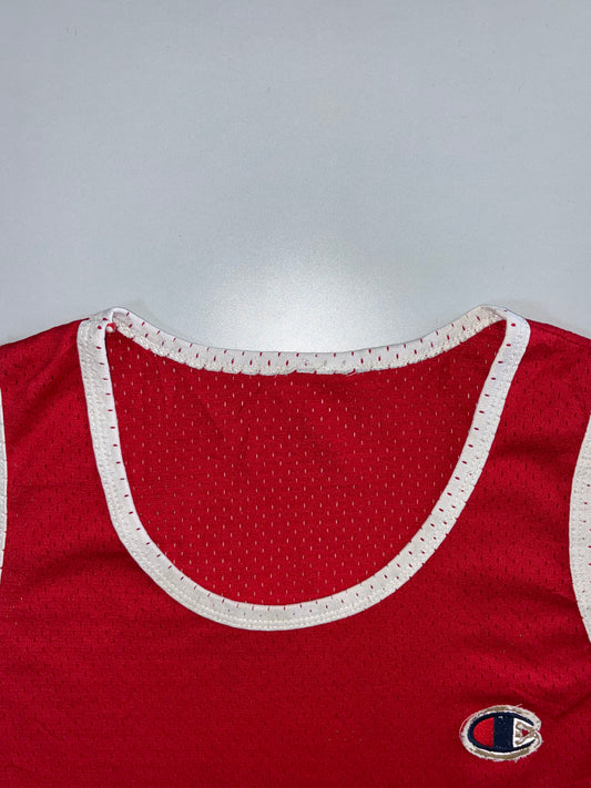 Champion | Reversible Mesh Tank | Red/White (M)