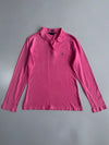 Ralph Lauren Sport Pink Long Sleeve Polo Women's (S)