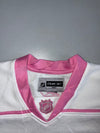 Reebok RBK NHL Montreal Canadiens Pink Edition Hockey Jersey White/Pink (M)