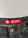 Y2K JNCO Black Wash Carpenter Jeans (W:36) (L:47)