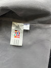 Adidas Black Tonal Graphic Windbreaker Jacket with Silver Side Stripes(M)