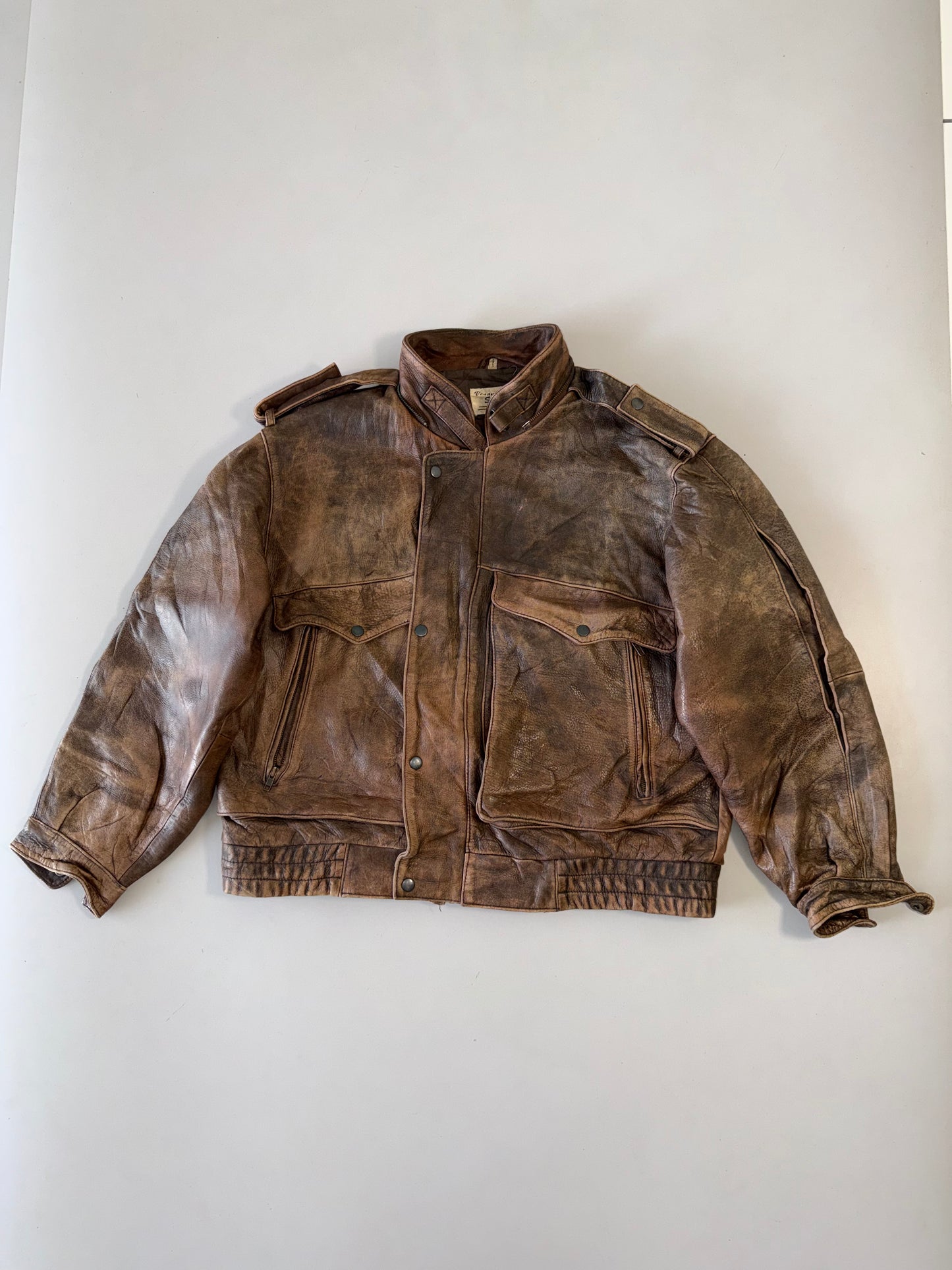 !                 Ultra Rare Super Premium Original Pure Leather Jacket (XL/2XL)