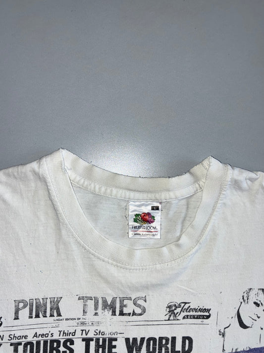 P!nk | “Funhouse Tour 2009” Vintage Concert Tee | White (L)