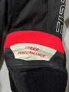 Speed Performance Genuine Leather Panel Motorcycle Riding Pants knee Paded (W:34) (L:40)