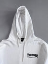 Thrasher Magazine Flame Sleeve Zip-Up Hooded Jacket (M)