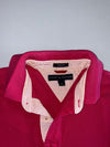 Tommy Hilfiger Trim Fit Flag Logo Polo Shirt
Hot Pink — Striped Collar Detail (L)