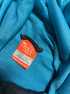 Nike Athletic Dept. Patterned Hooded Windbreaker Jacket – Black/Blue (L)