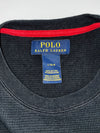 Polo Ralph Lauren Black Waffle Thermal Tee (L)