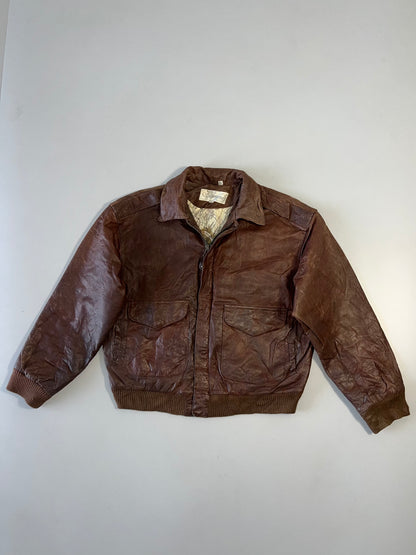 Z  Silvercord Premium Original Leather Jacket (S/M)
