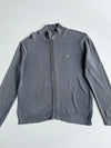 Lacoste Full-Zip Cardigan Sweater – Grey (L)