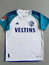 Adidas FC Schalke 04 Veltins 2. Bundesliga Aeroready Away Football Jersey White (S)