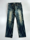 Oniarai “Demon Wash” Vintage Japanese Selvedge Denim Jeans