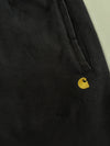Carhartt WIP Black Sweat Shorts  (W:35) (L:20)