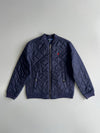 Polo Ralph Lauren Navy Quilted Bomber Jacket (Xs)