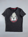 Dragon Ball Z Vegeta “Prince of Saiyans” Graphic Tee in Charcoal Grey (M)