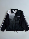 Adidas Black & White Trefoil Big Logo Track Jacket (XL)