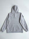 Fila Grey Henley Hoodie with 73 Sleeve Patch(M)