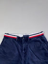 Tommy Hilfiger Flag Waistband Chino Shorts – Navy (W:32) (L:20)