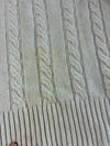 Polo Ralph Lauren | Cream Cable Knit Crew Neck Sweater | (M)
