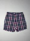 Vintage Gap Navy Red Plaid Chino Shorts (W:32) (L:17)