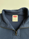 Levi's Navy Quarter-Zip Sweatshirt | Size (XL)