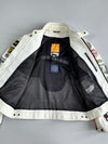 ICON Motorsports Racing Pure Leather Jacket with Sponsor Patches (M)