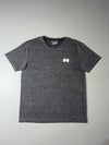 Under Armour HeatGear | Grey Heather Reflective Logo Tee | (M)