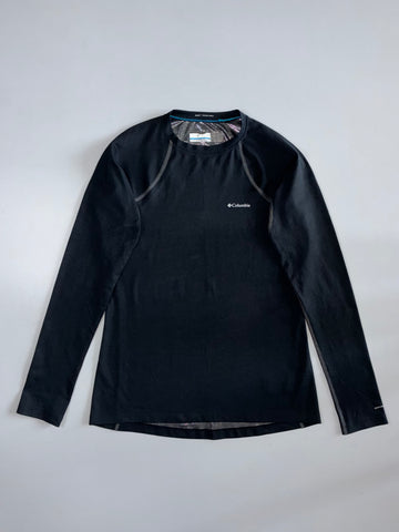 Columbia Omni-Heat Thermal Reflective Long Sleeve Base Layer Top Black (S/M)