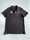Ed Hardy by Christian Audigier Tiger Roar Polo Shirt W/ Rhinestones (L)