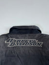 Harley-Davidson Waxed Cotton Trucker Padded Jacket (XL)