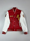 Avia Trix “AF” Pure leather Varsity Jacket  (M)