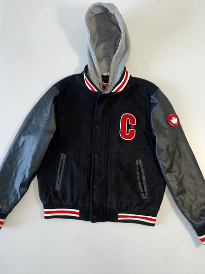 !                                                                                                                                                                       Super Premium Varsity Jacket Leather Sleeves (L)