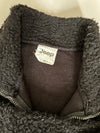 Jeep | Vintage Black Sherpa Fleece Zip Jacket (M)