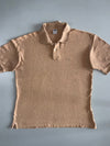 Fila | Vintage Pique Polo | Washed Tan T-Shirt (XL)