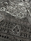 Buckaroo American Motorcycle Graphic Tee Washed Grey/Black (XL)