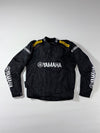 Yamaha Dunlop Motorcycle Racing Jacket Padded & W/ Back hump (M)