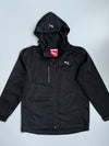Puma Black Hooded Windbreaker Jacket (M)