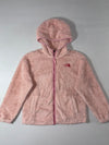 The North Face Pink Sherpa Fleece Hooded Women’s Jacket (M)