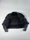 FLM Greyhound Leather Motorcycle Racing Jacket (M)