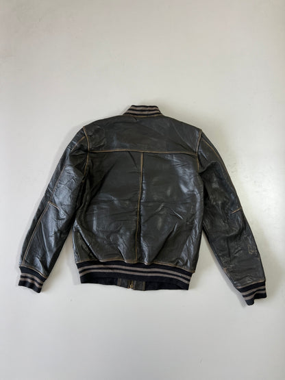 ZSuper Premium Marc N.Y Original Leather Jacket (Ultra Rare) (M)