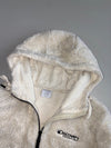 Discovery Expedition Cream Sherpa Hooded Zip Jacket (S)