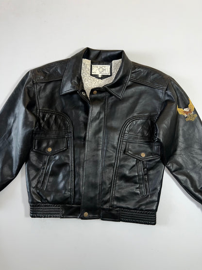 ZSuper Premium Vintage Leather Jacket (S/M)